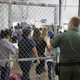 Photo inside U.S. Customs and Border Protection (CBP) detention facility shows detainees inside fenced areas at Rio Grande Valley Centralized Processing Center in Texas. Picture taken on June 17, 2018, provided by US Customs and Border Protection.